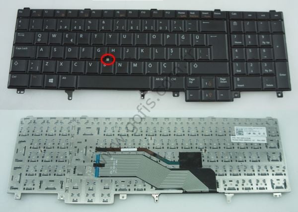 DELL LATİTUDE E5530 E6530 E6520 PRECİSİON M4600 M4700 M6600 KLAVYE TÜRKÇE Q NSK-DW2UC CN-07C564