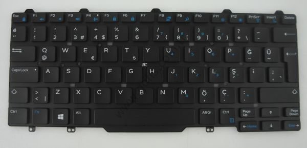 DELL LATİTUDE 3340 3350 E7450 E7480 E5450 KLAVYE TÜRKÇE Q CN-01R5C1