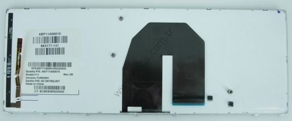 HP PROBOOK 5330 5330M KLAVYE TÜRKÇE Q 653171-141 AEF11A00010 *YEDEK PARÇA AMAÇLI*