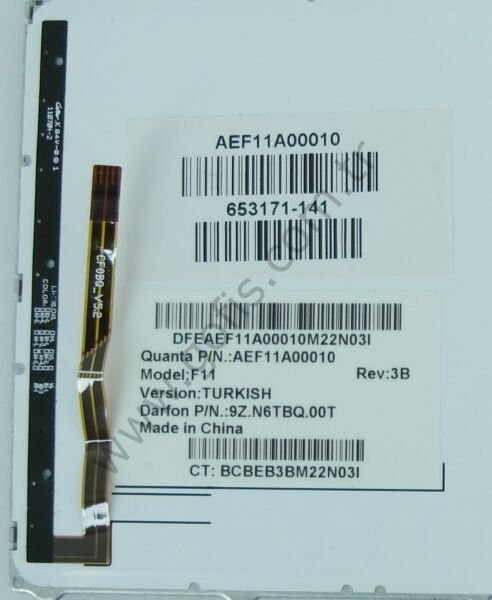 HP PROBOOK 5330 5330M KLAVYE TÜRKÇE Q 653171-141 AEF11A00010 *YEDEK PARÇA AMAÇLI*