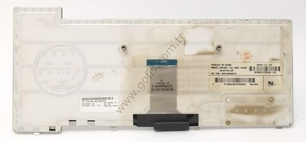 HP COMPAQ NC6110, NX6110, NC6320, NX6315, NX6320, NC6120 KLAVYE TÜRKÇE Q 365485-141 378248-141 *YEDEK PARÇA AMAÇLI* (3)