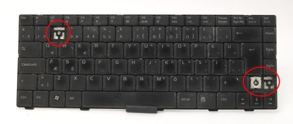 ASUS F80 KLAVYE TÜRKÇE Q V020462CK1 0KN0-6B1TU01 *YEDEK PARÇA AMAÇLI*