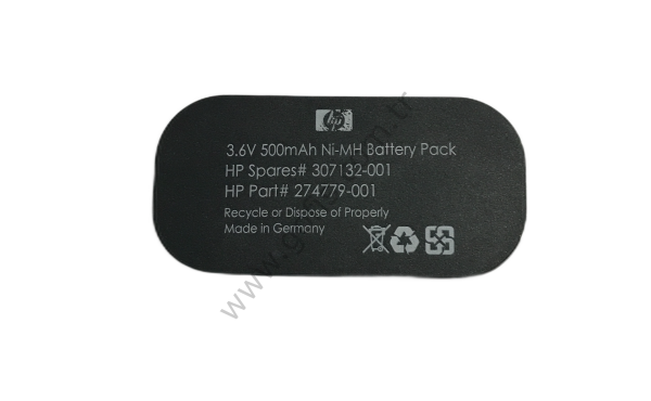 HP 3.6V 500MAH Nİ-MH BATTERY PACK 307132-001 274779-001 %100 ORİJİNAL