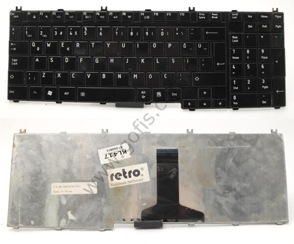 TOSHİBA SATELLİTE L775 KLAVYE TÜRKÇE Q MP-06876TQ-6988 *YEDEK PARÇA AMAÇLI*