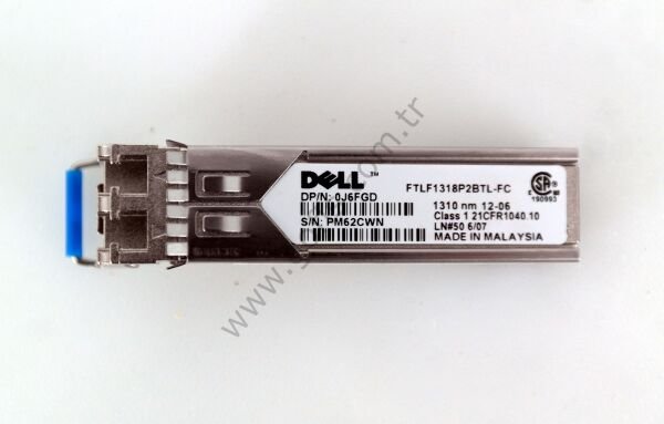DELL SFP 1000BASE-LX 1310 NM TRANSCEİVER MODÜL 0J6FGD FTLF1318P2BTL-FC