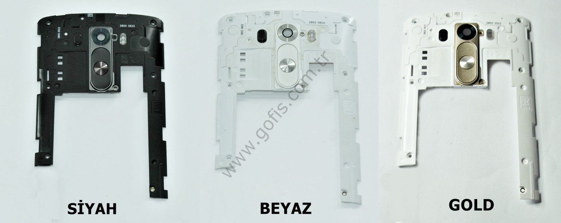 LG G3 ORTA KASA +KAMERA LENS +TUŞ