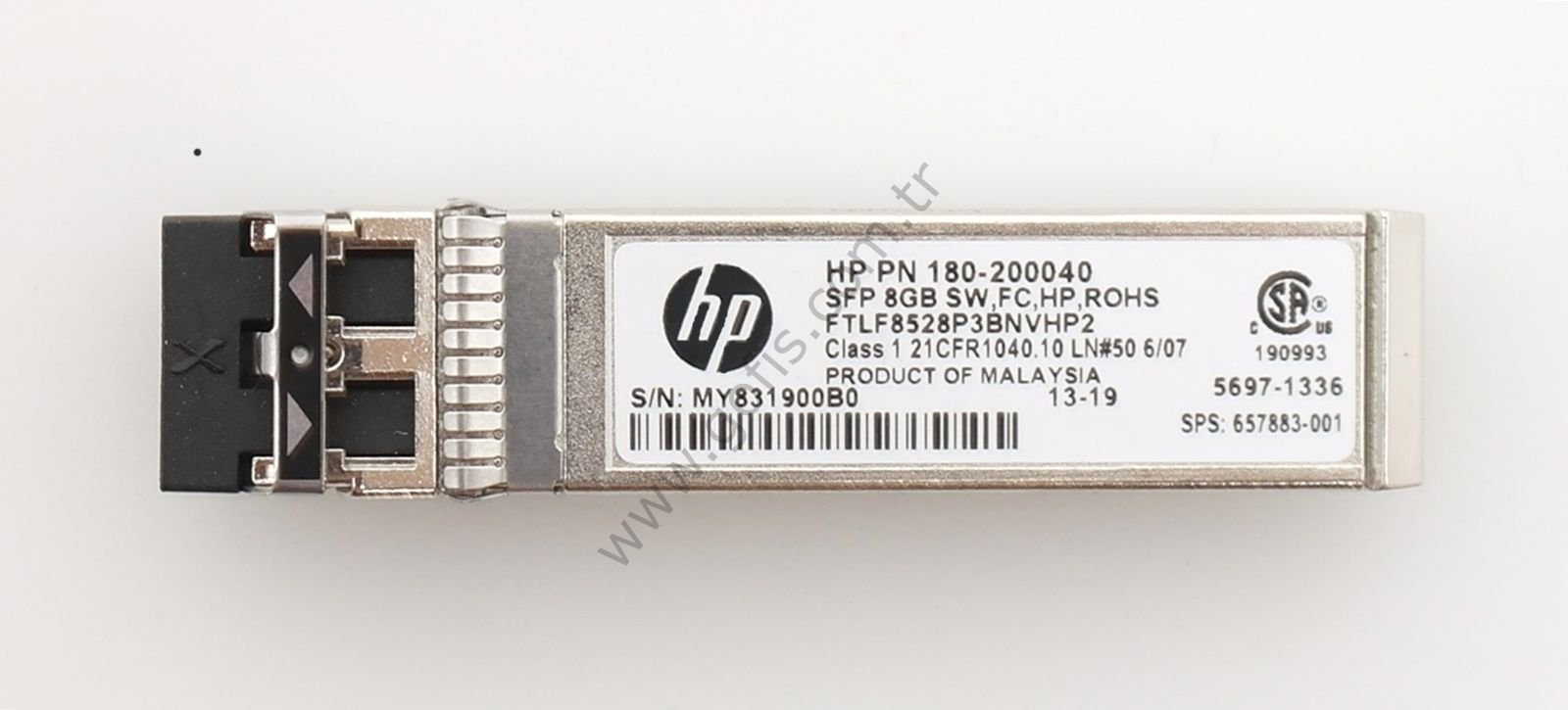 HP 180-200040 8GB SW FC SFP TRANSCEİVER MODÜL FTLF8528P3BNVHP2 5697-1336 657883-001