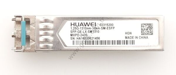 HUAWEİ SFP-GE-LX-SM1310 SFP TRANSCEİVER MODÜL 1,25G-1310NM-10KM-SM-ESFP 02315200 MXPD-243S