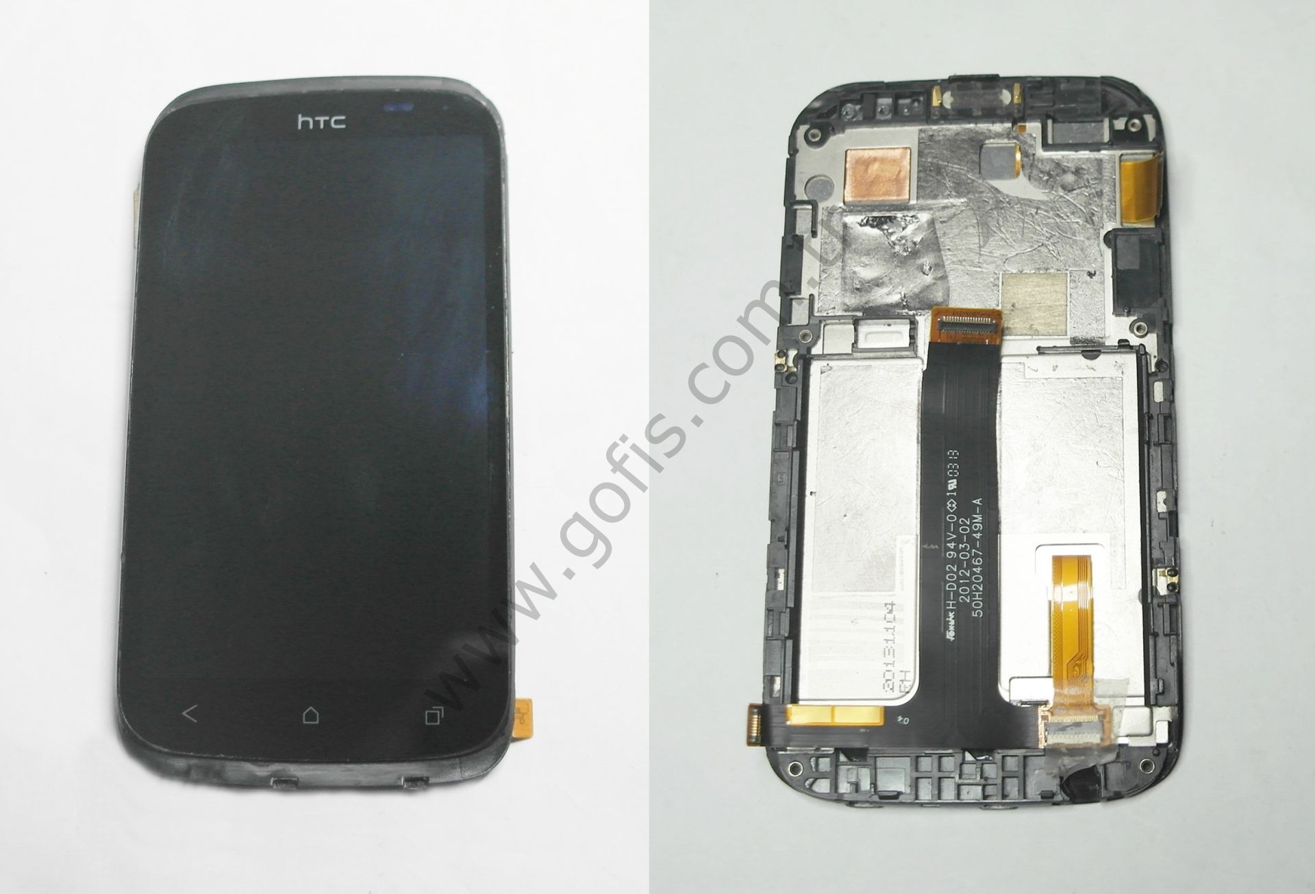 HTC DESİRE X LCD EKRAN DOKUNMATİK SİYAH %100 ORİJİNAL