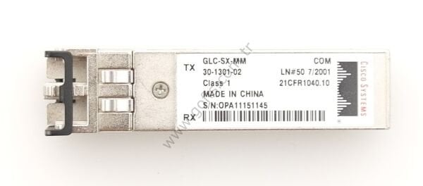 CİSCO GLC-SX-MM 30-1301-02 SFP TRANSCEIVER MODÜL 21CFR1040.10 1000BASE-SX