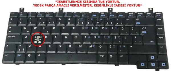 HP PAVİLİON DV5000 KLAVYE TÜRKÇE Q K031802F4TR PK13ZIP05J0 407857-141 *YEDEK PARÇA AMAÇLI*