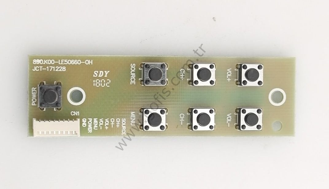 AXEN 65LEDE88-0227 TUŞ TAKIMI JCT-171228 890.K00-LE50660-0H BUTTON BOARD