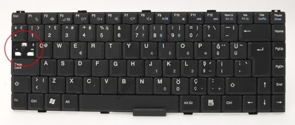 ASUS Z96 KLAVYE TÜRKÇE Q K020602F1 *YEDEK PARÇA AMAÇLI*