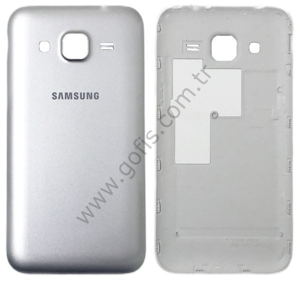 SAMSUNG GALAXY CORE PRİME G360 ARKA PİL BATARYA KAPAK GÜMÜŞ