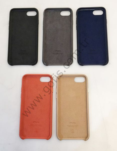 APPLE İPHONE 7 8 DERİ KILIF KUTULU %100 ORİJİNAL