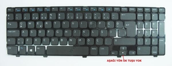 DELL İNSPİRON 3521 3537 KLAVYE TÜRKÇE Q V137325AK CN-063FHV *YEDEK PARÇA AMAÇLI*