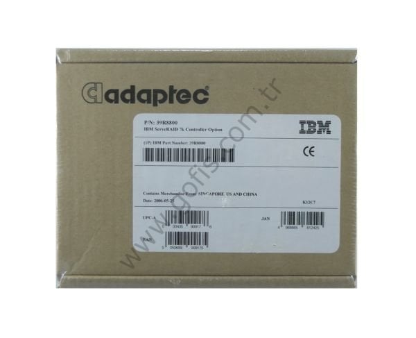 IBM SERVERAID 7K ULTRA320 SCSI KONTROL KARTI VE BATARYA 39R8803 39R8800
