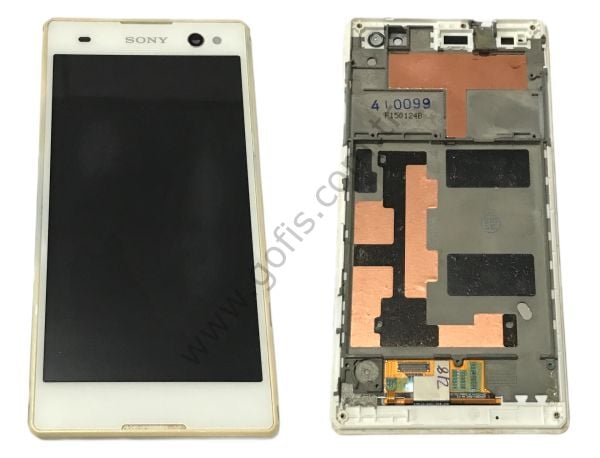 SONY XPERİA C3 LCD EKRAN DOKUNMATİK BEYAZ %100 ORİJİNAL
