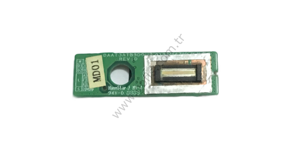HP PAVİLİON DV6000 DV6500 DV6700 PARMAK İZİ OKUYUCU DAAT3ATB8D0U2 3UAT1FB0000