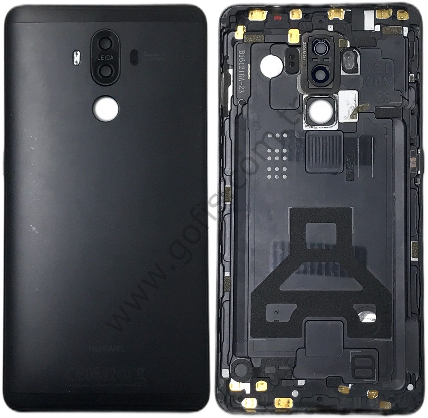 HUAWEİ MATE 9 KASA ARKA PİL BATARYA KAPAK MHA-L29 SİYAH %100 ORİJİNAL