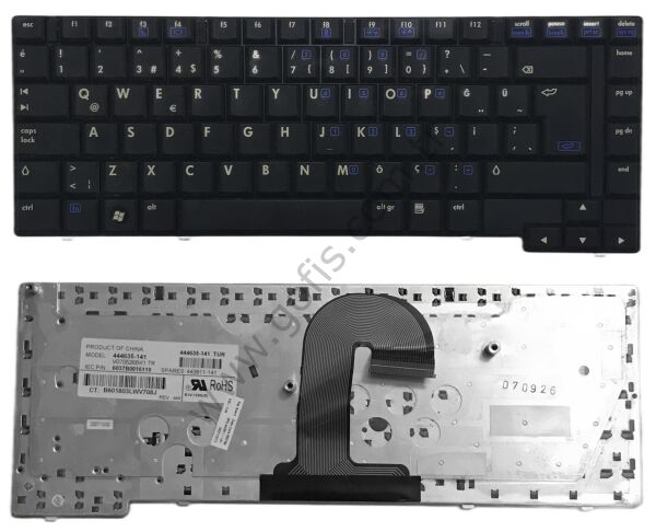 HP COMPAQ 6710S 6710B 6715B 6715S KLAVYE TÜRKÇE Q V070526BK1 443811-141 444635-141