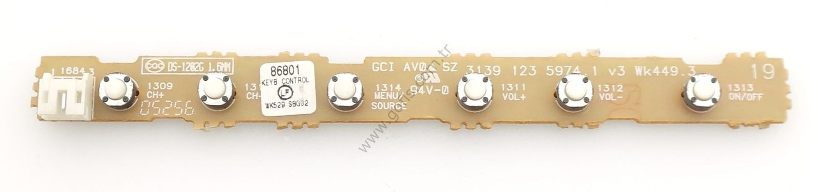 3139 123 5974.1 TUŞ TAKIMI BUTTON BOARD
