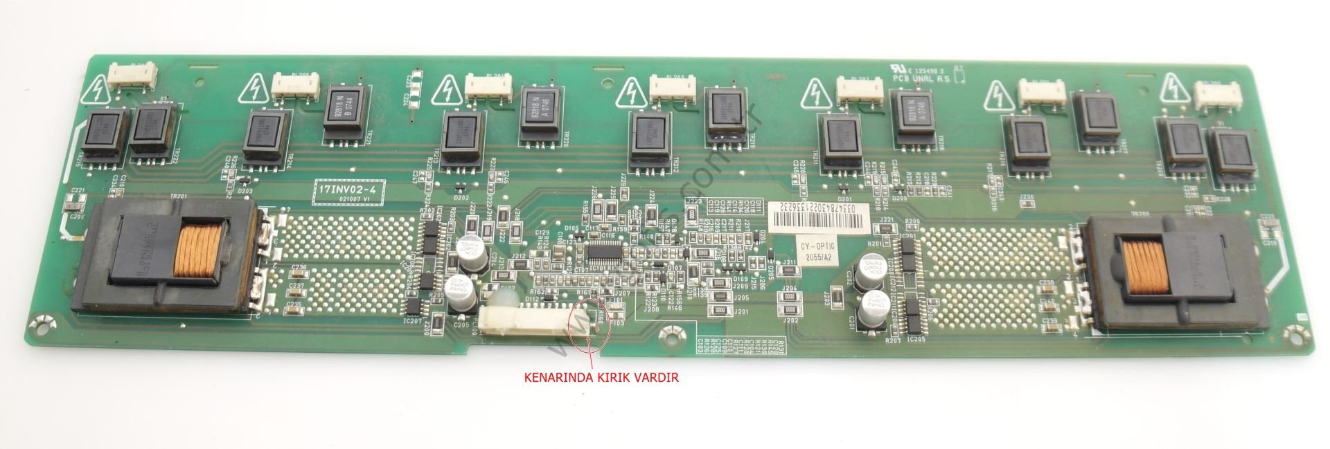 VESTEL LCD32-207 INVERTER BOARD 17INV02-4 021007 V1