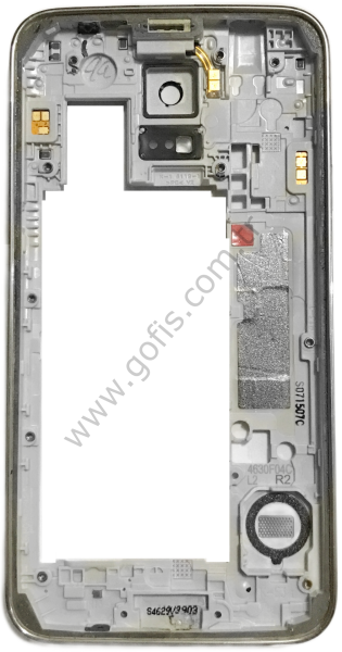 SAMSUNG GALAXY S5 ORTA KASA ÇITA GÜMÜŞ