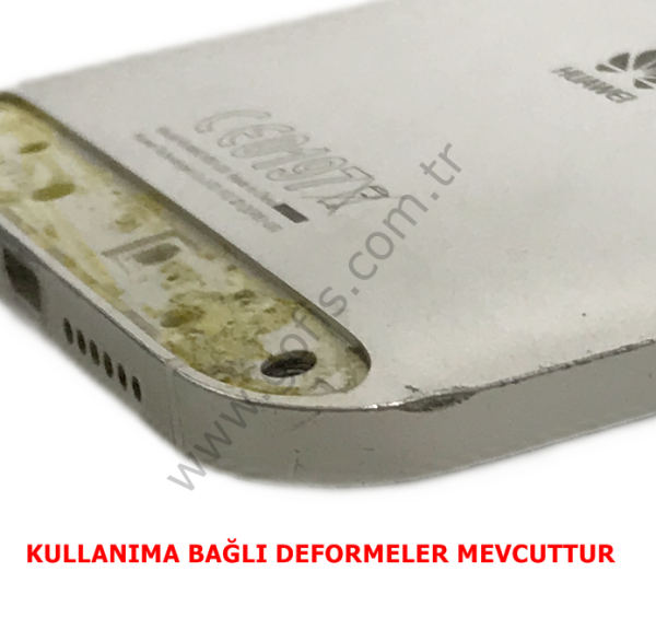 HUAWEİ G8 RİO-L01 KASA ARKA PİL BATARYA KAPAK %100 ORİJİNAL GÜMÜŞ
