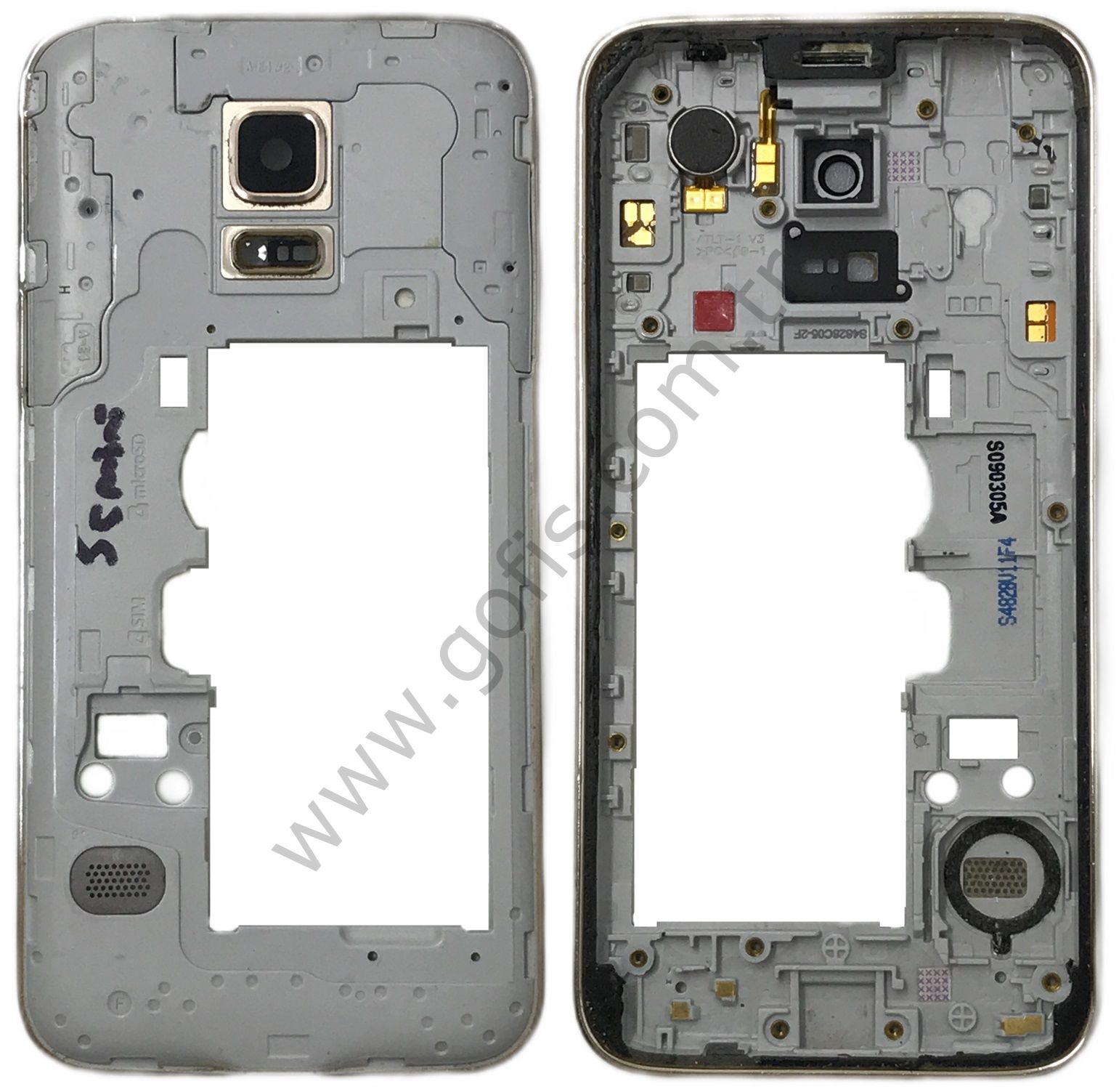 SAMSUNG GALAXY G800 S5 MİNİ ORTA KASA GOLD