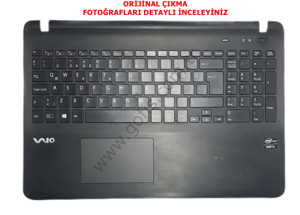 SONY VAİO SVF15 SVF152 SVF153 ÜST KASA KLAVYE AEHK9A001103A 3PHK9PHN0A0 EAHK9009010 49HK9KBN000 KLAVYE KASASI %100 ORİJİNAL