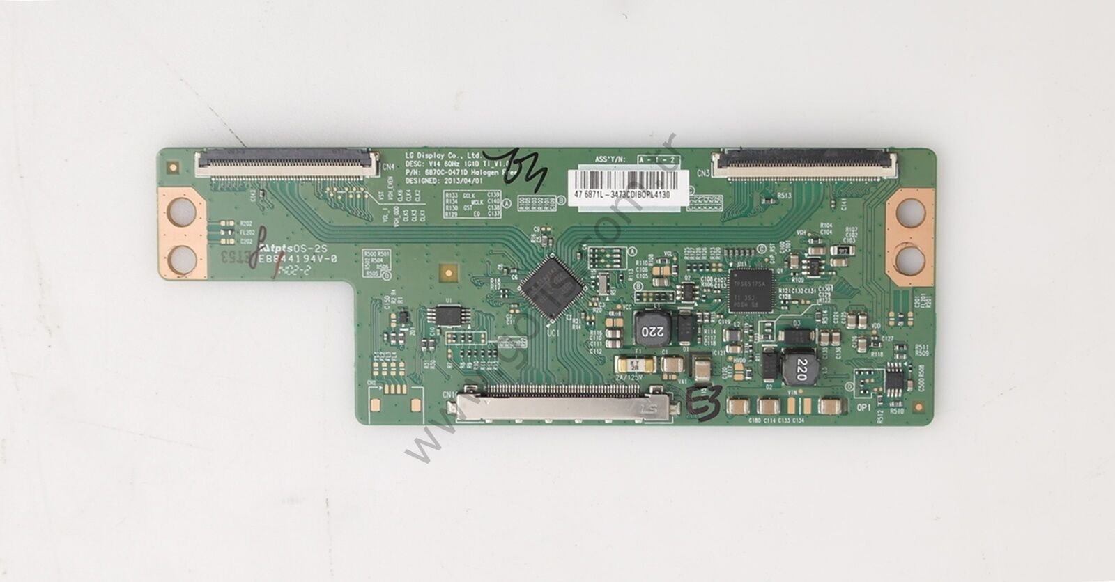 PHİLİPS 47PFK6589/12, PHİLİPS 47PFK6109/12 T-CON BOARD 6871L-3473C 6870C-0471D