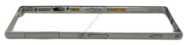 SONY XPERİA Z1 KENAR ÇITA ÇERÇEVE GÜMÜŞ