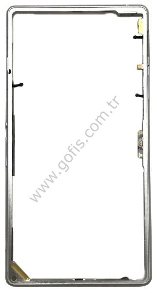 SONY XPERİA Z1 KENAR ÇITA ÇERÇEVE GÜMÜŞ
