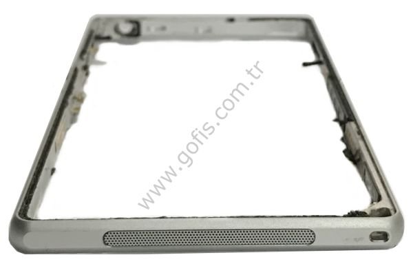 SONY XPERİA Z1 KENAR ÇITA ÇERÇEVE GÜMÜŞ