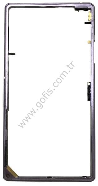 SONY XPERİA Z1 KENAR ÇITA ÇERÇEVE MOR