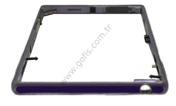SONY XPERİA Z1 KENAR ÇITA ÇERÇEVE MOR