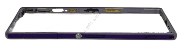 SONY XPERİA Z1 KENAR ÇITA ÇERÇEVE MOR