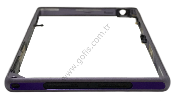 SONY XPERİA Z1 KENAR ÇITA ÇERÇEVE MOR