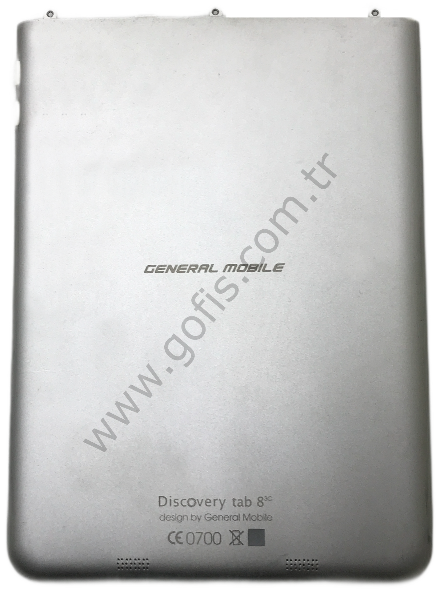 GENERAL MOBİLE DİSCOVERY TAB 8 KASA KAPAK GÜMÜŞ