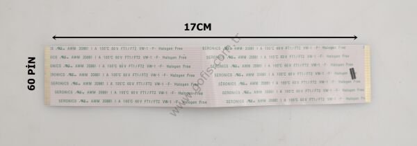 LG 43UF7787 T CON FLEX KABLO 17CM 60 PİN FLEX CABLE
