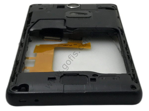 SONY XPERİA ZR C5502 C5503 ORTA KASA FULL SİYAH