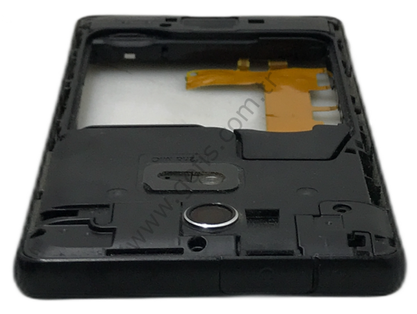 SONY XPERİA ZR C5502 C5503 ORTA KASA FULL SİYAH