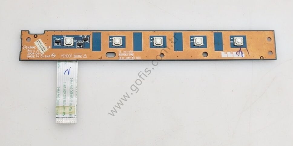 TOSHİBA SATELLİTE L505 POWER BUTTON ON OFF BOARD LS-4971P