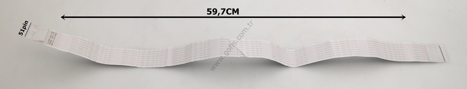 SAMSUNG UE40J5270SS FLEX KABLO BN96-36273X 59,7CM 51 PİN FLEX CABLE