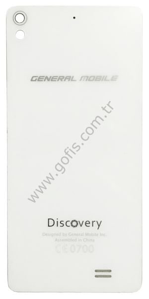 GENERAL MOBİLE DİSCOVERY AİR ARKA CAM PİL BATARYA KAPAĞI BEYAZ