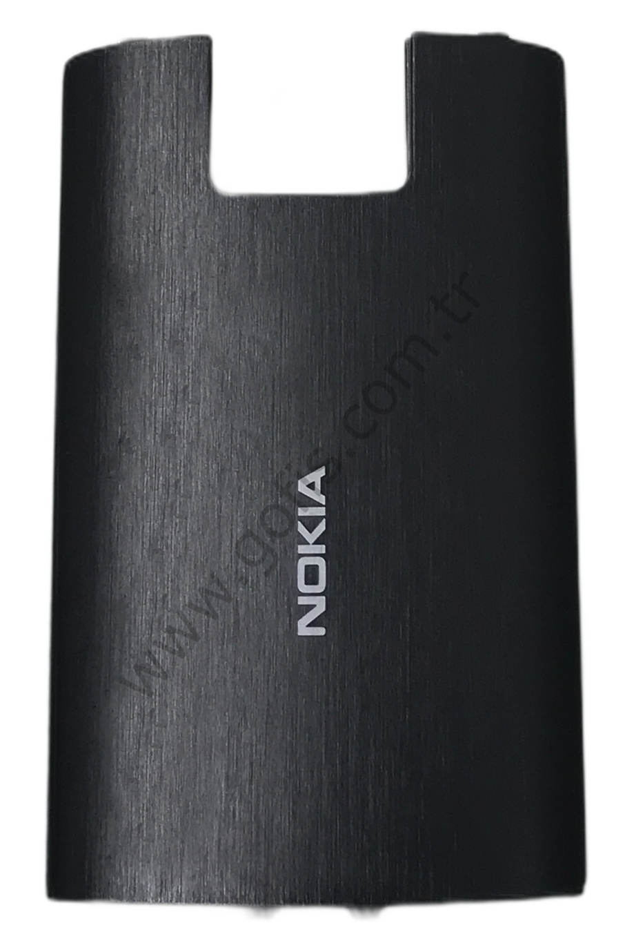 NOKİA X2-00 ARKA PİL KAPAK METAL SİYAH