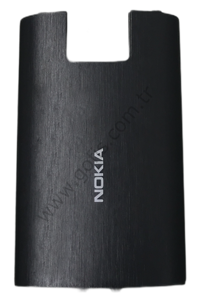 NOKİA X2-00 ARKA PİL KAPAK METAL SİYAH