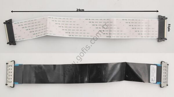 SAMSUNG UE40EH6030 LVDS KABLO BN96-22239D 24CM 51 PİN LVDS CABLE