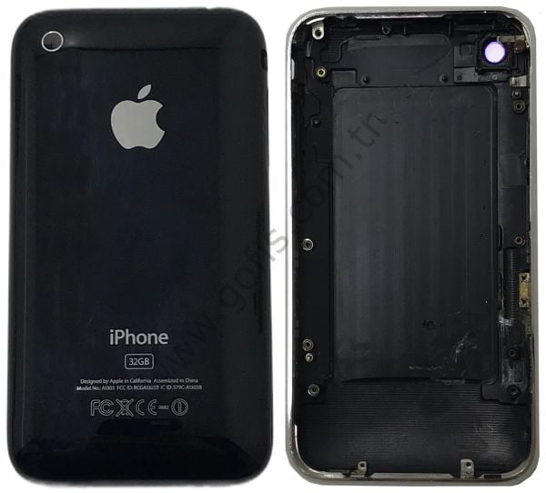 APPLE İPHONE 3GS KASA KAPAK A1303 SİYAH